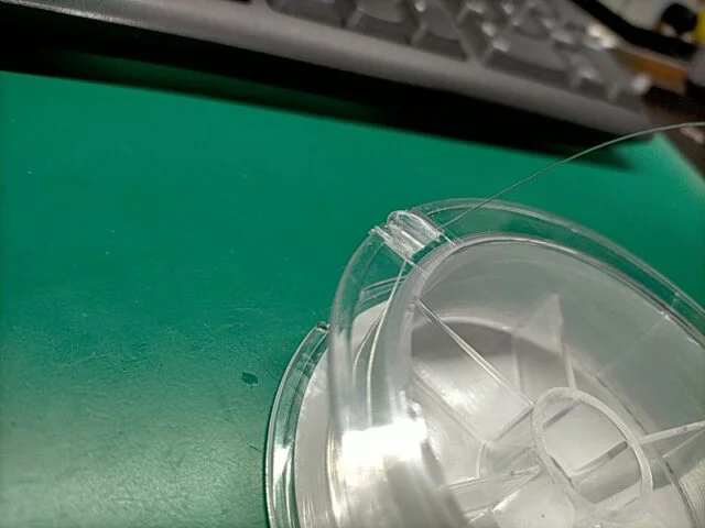 ライン購入時のスプールのツメ
